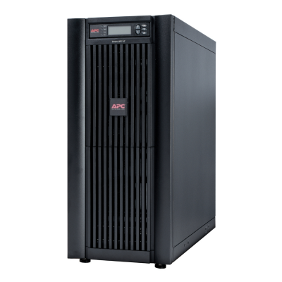 SUVTP15KH2B2S-APC Smart-UPS VT 15kVA/12kW, with 380VAC input/output, equipped with 2 battery modules, 5x8 startup service, internal maintenance bypass, and parallel capability.