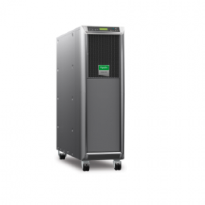 G3HT10KHB2S-APC MGE GALAXY 300 10KVA/8KW, high-frequency three-phase UPS, with 380/400/415VAC input and output, and a 30-minute battery system