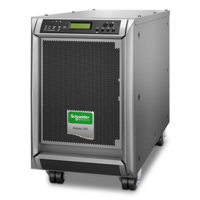G3HT15KHLMS-APC MGE GALAXY 300 15KVA/12KW, high-frequency three-phase UPS, with 380/400/415VAC input and output, without external batteries, with long-term standby charger (M). 