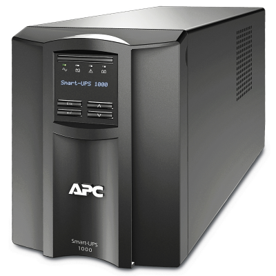 APC SMT1000UXICH Smart-UPS 1000VA, Line Interactive,Tower, 230V, 8x IEC C13 outlets, SmartSlot, AVR, LCD Long-effect model without built-in battery