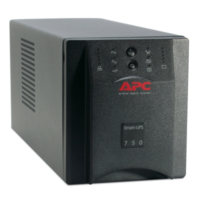 APC SUA750ICH(停产）替换为 SMT750ICH Smart UPS750VA, Line Interactive在线互动式,  Tower塔式, 230V, 6x IEC C13 outlets交流输出口, SmartSlot智能卡插槽, AVR自动稳压, LCD液晶显示  