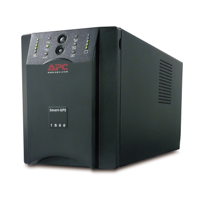 APC SUA1500ICH(停产）替换为SMT1500ICH Smart UPS1500VA, Line Interactive在线互动式,  Tower塔式, 230V, 8x IEC C13 outlets交流输出口, SmartSlot智能卡插槽, AVR自动稳压, LCD液晶显示