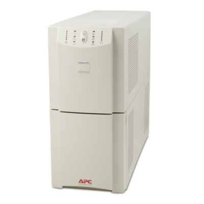 APC SU5000UXICH(停产） 在线互动式, 塔式,长效机, 230V, 4x IEC C13 /1 IEC 320 C19outlets交流输出口, SmartSlot智能卡插槽, AVR自动稳压